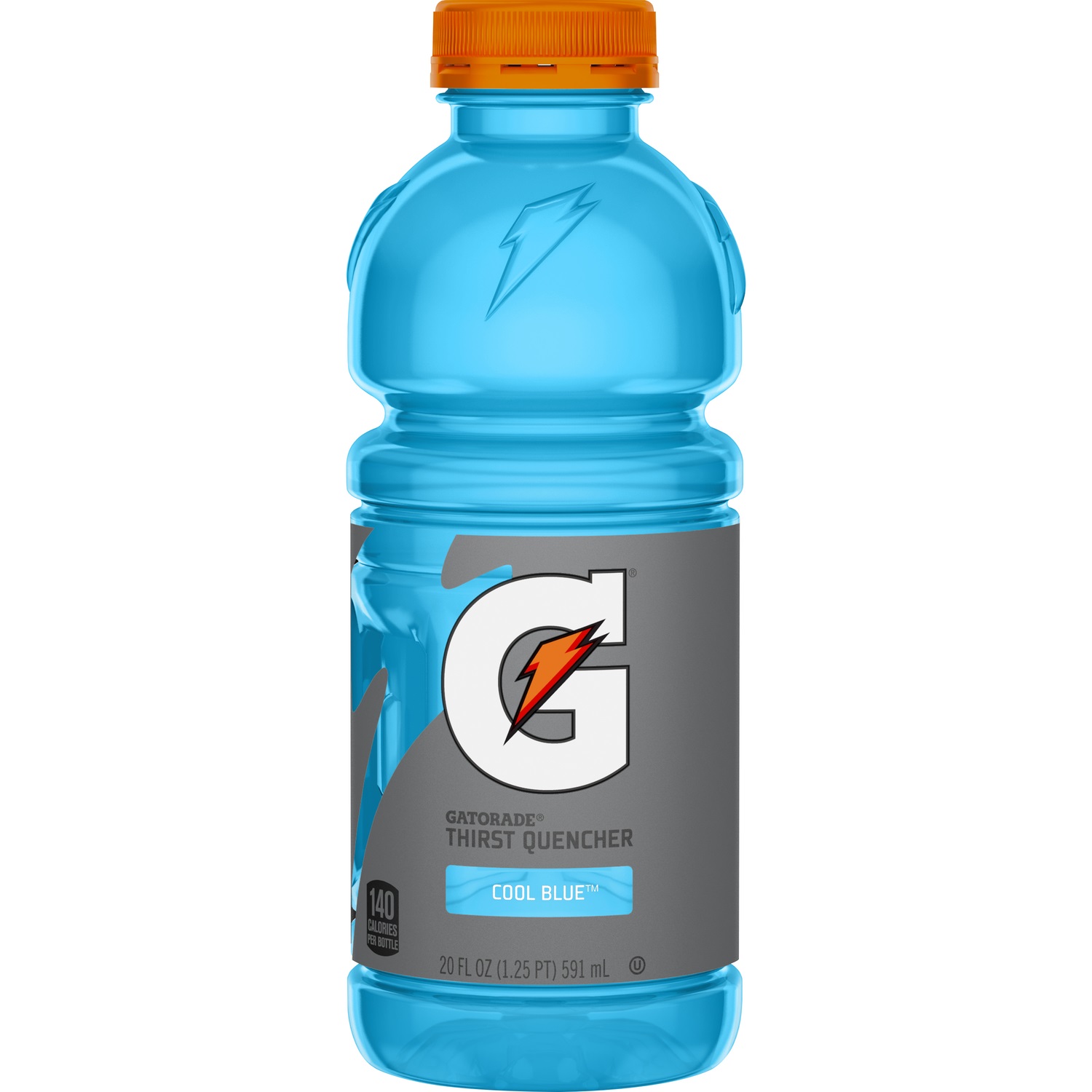 GATORADE,COOL BLUE, WIDE MOUTH, READY TO DRINK, 20OZ 24/CS - Ready To Drink